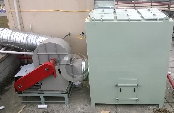 電子公司碎料粉塵處理案例