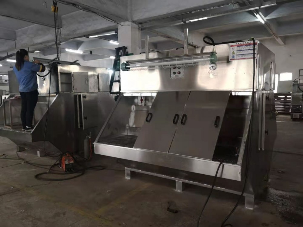 打磨拋光除塵工作站