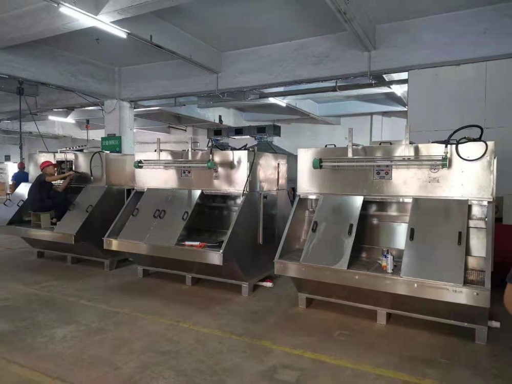 雙面除塵打磨臺