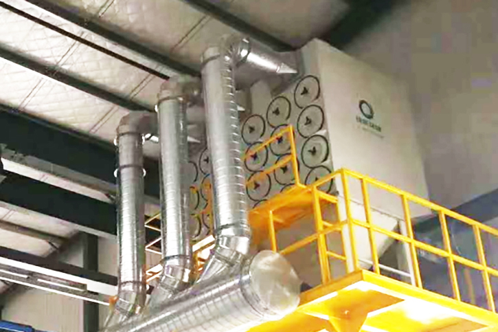 江鈴汽車(chē)焊煙凈化案例